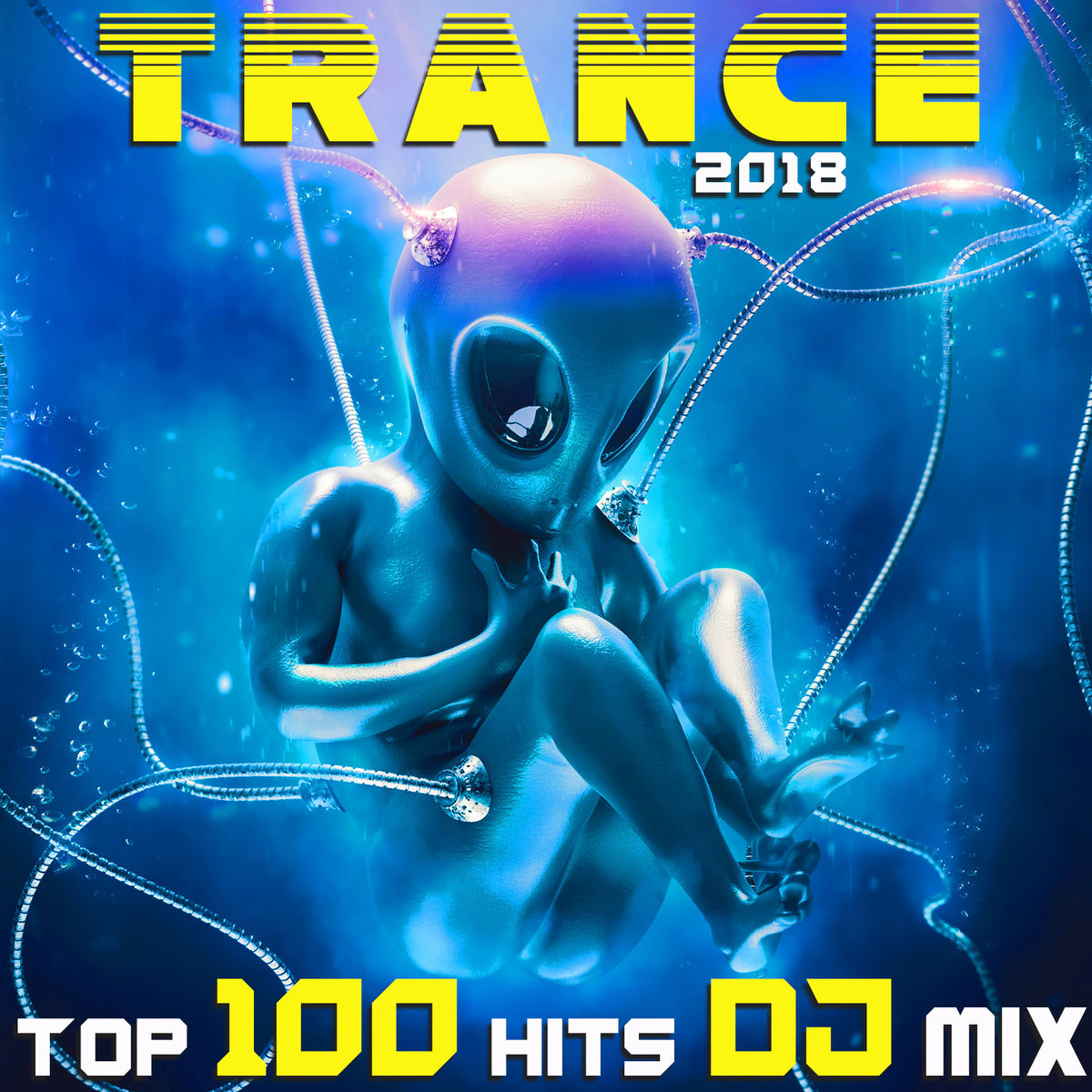 Album cover of Trance 2018 Top 100 Hits DJ Mix