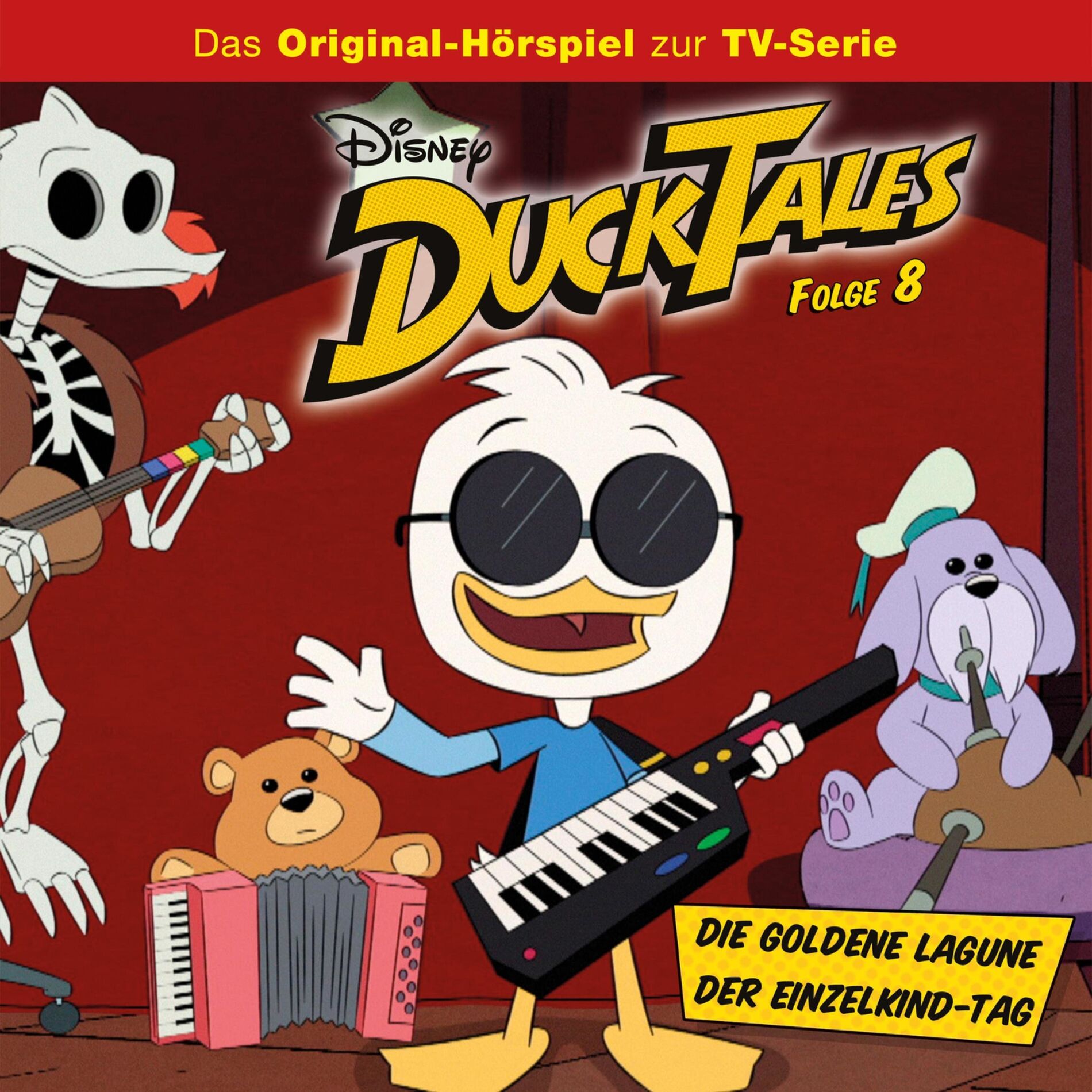 Album cover of 08: Die Goldene Lagune / Der Einzelkind-Tag (Hörspiel zur Disney TV-Serie)