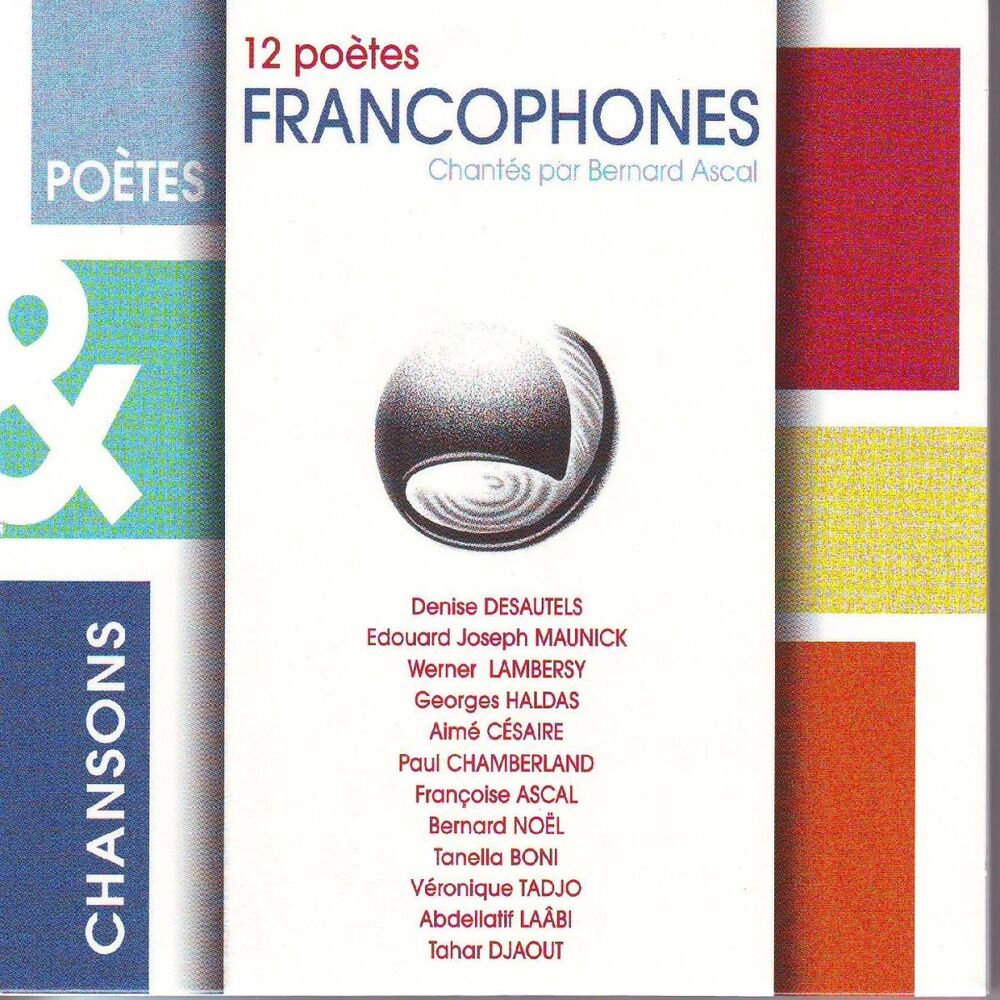 Picture of 12 poètes francophones (Poètes & chansons)