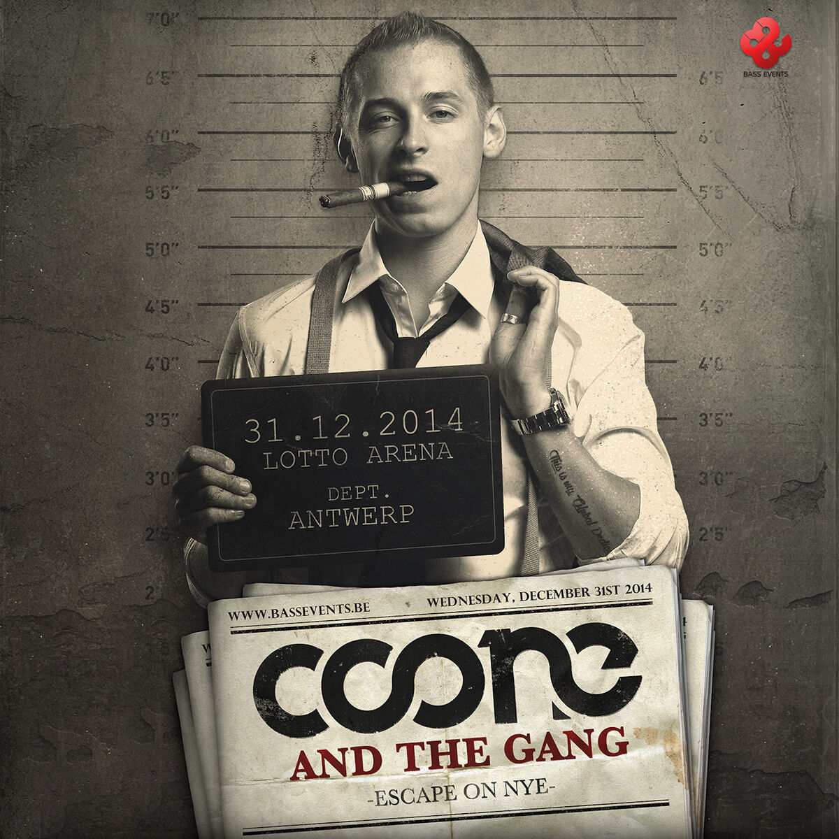 Album cover of Coone & The Gang: Escape On NYE
