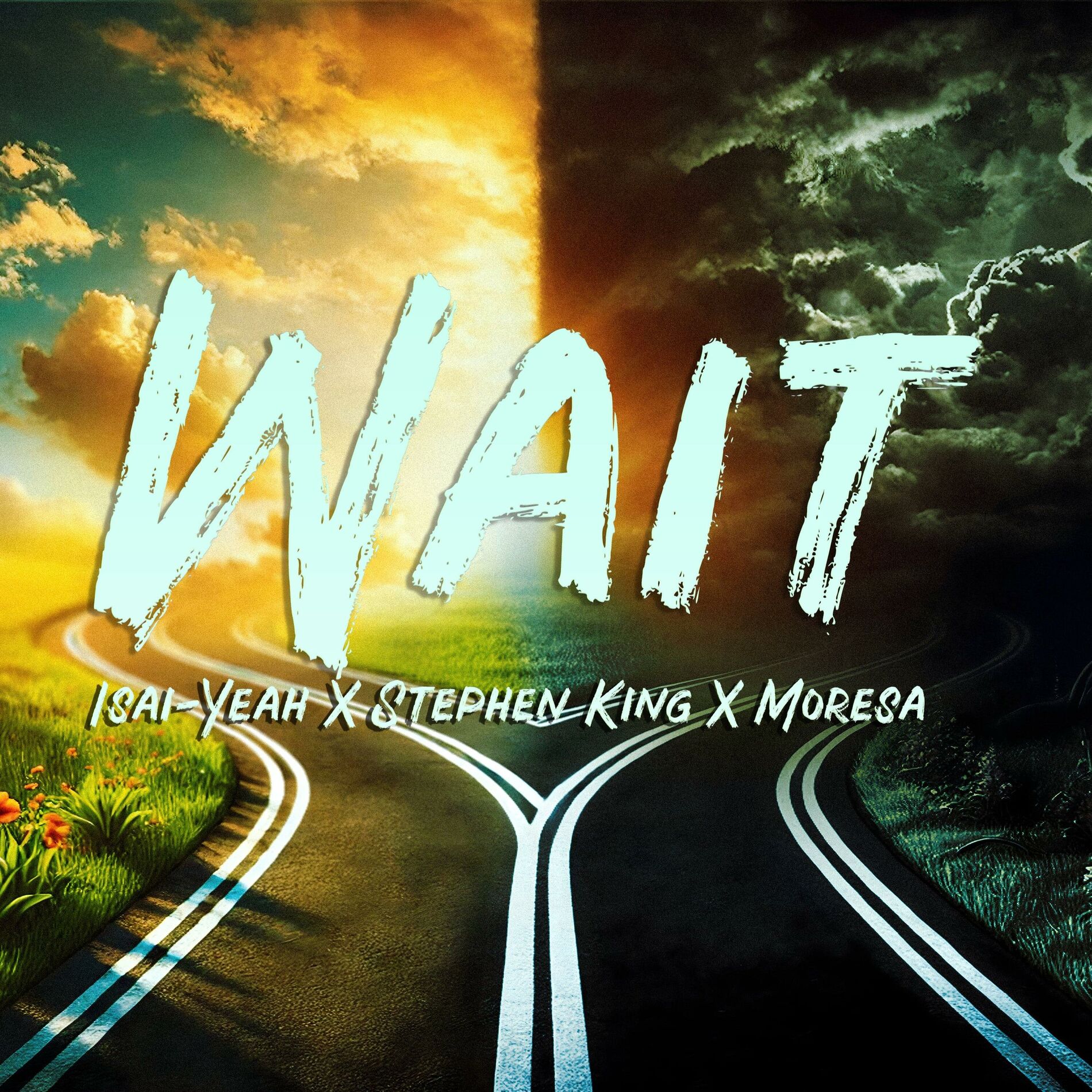 Album cover of Wait (feat. Stephen King & Moresa)