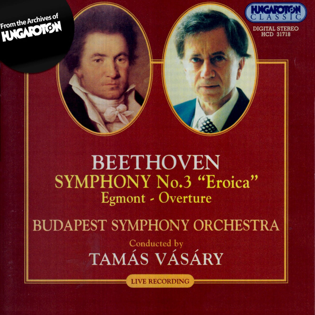 Album cover of Beethoven: Symphony No. 3 / Egmont Overture