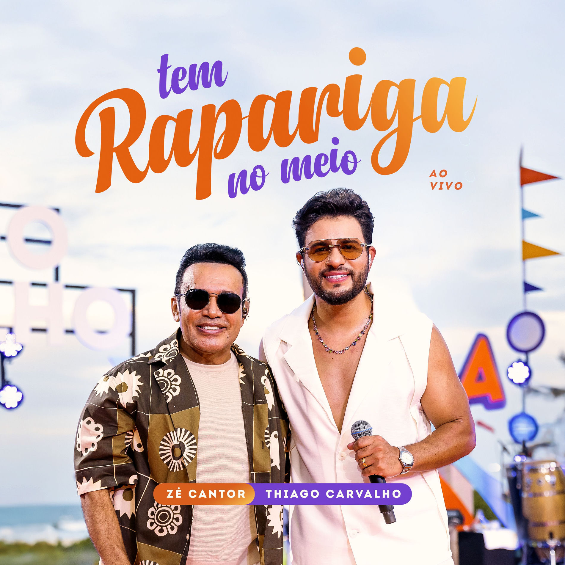 Album cover of Tem Rapariga no Meio (Ao Vivo)