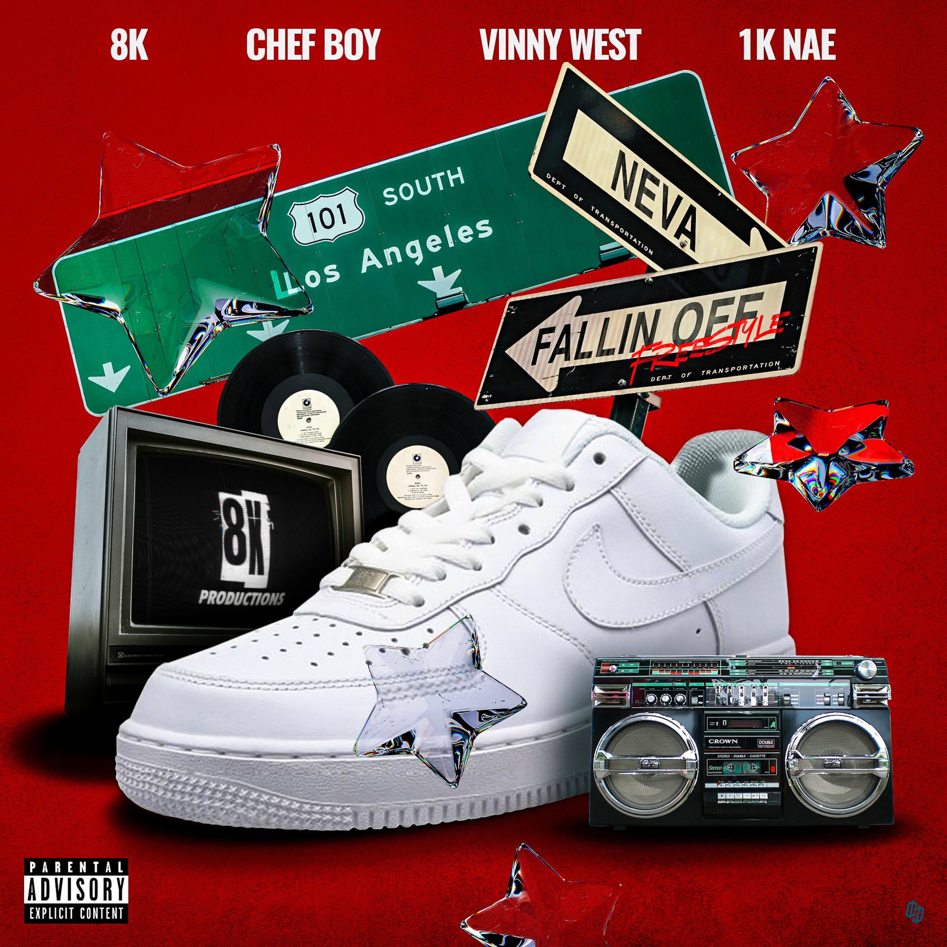 Album cover of Neva Fallin Off Freestyle (feat. 1K Nae)