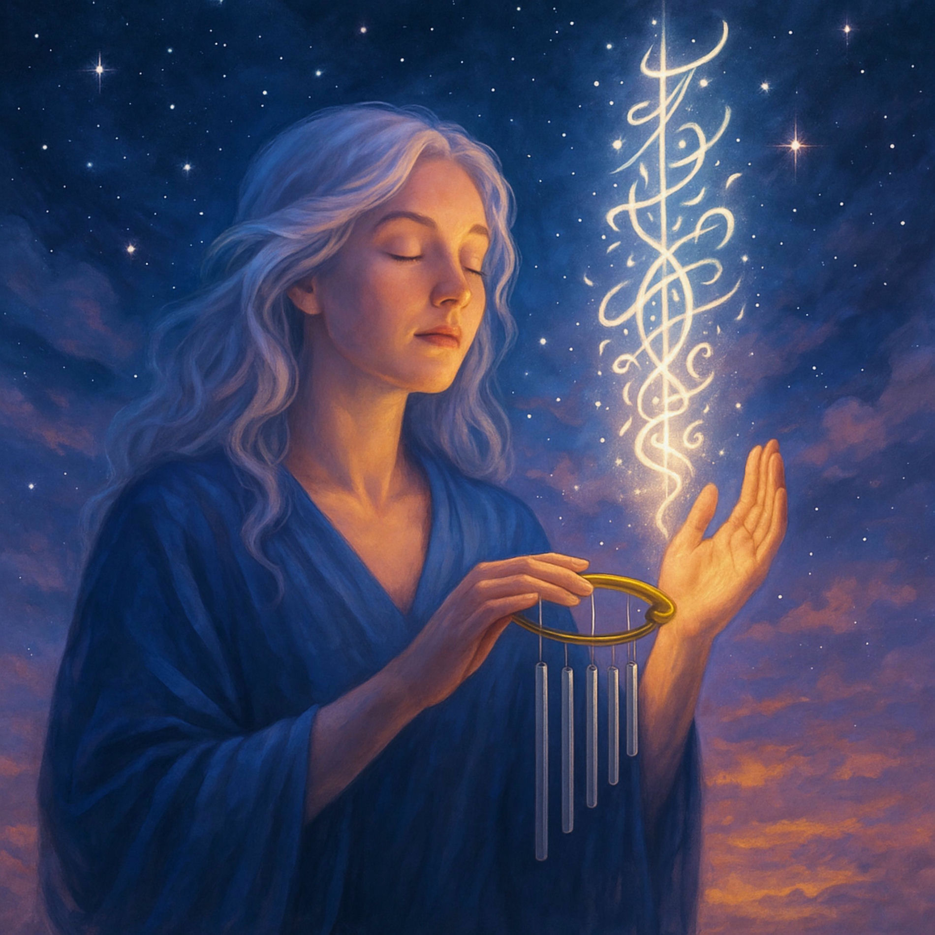 Album cover of Canalisation du Langage de Lumière avec Carillons Célestes