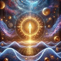 Cover of 963 Hz - Journey into Cosmic Awareness & Universal Connection