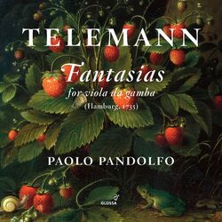 Cover of Telemann: Fantasias for Viola da gamba