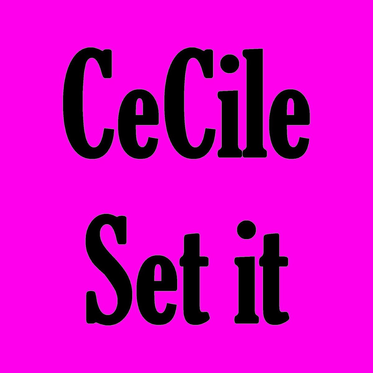 Album cover of Set It
