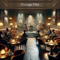 Cover of Vintage Vibe: Retro Jazz Lounge