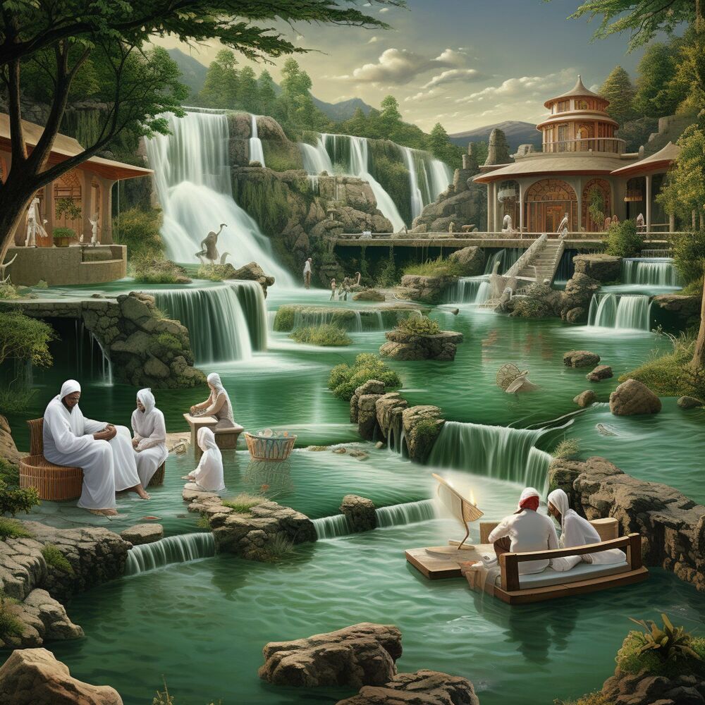 Picture of Waterfall Spa: Gentle Massage Rhythms