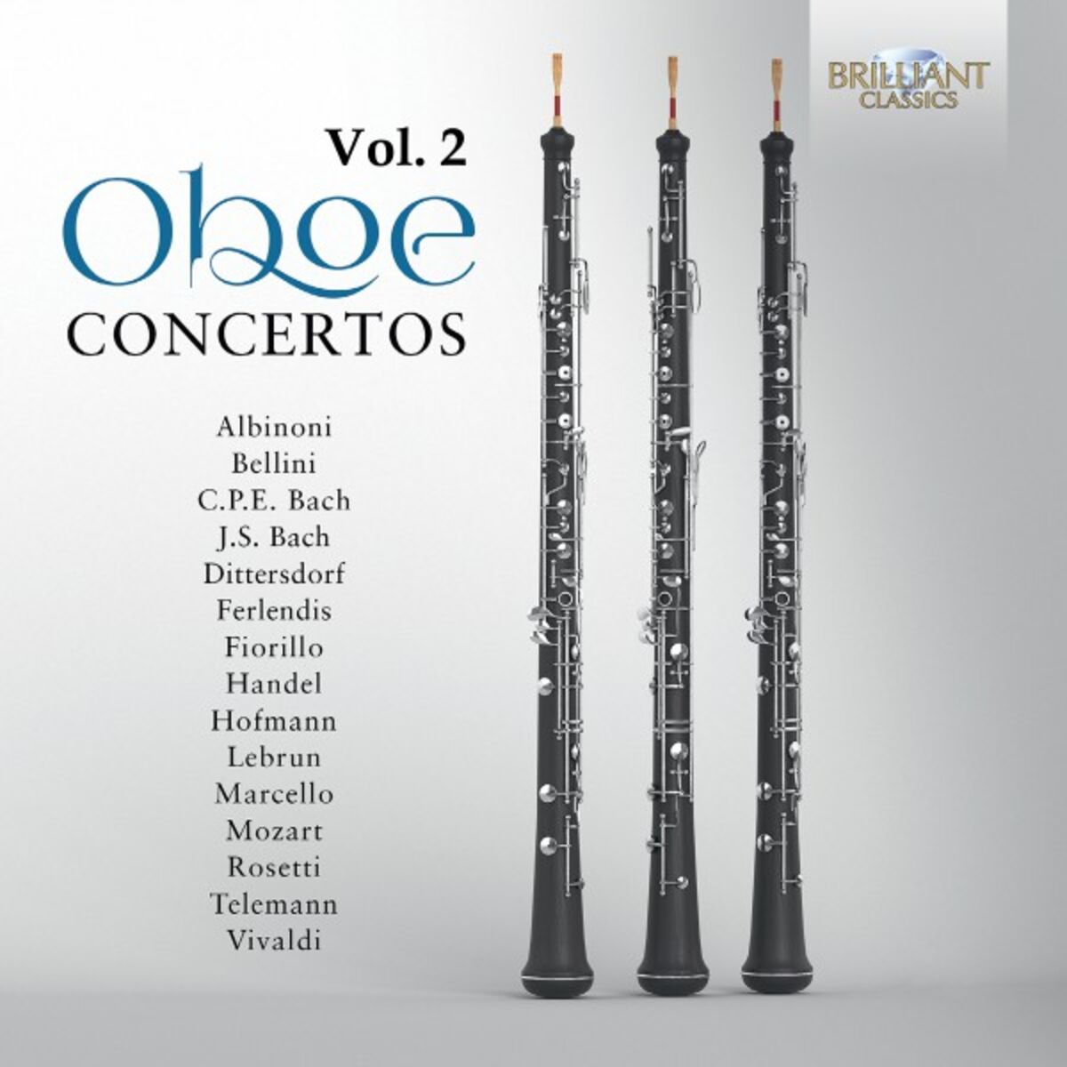 Album cover of Oboe Concertos, Vol. 2