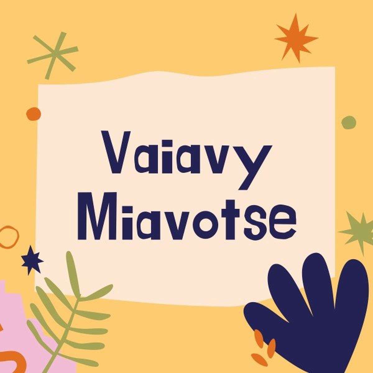Album cover of Vaiavy Miavotse