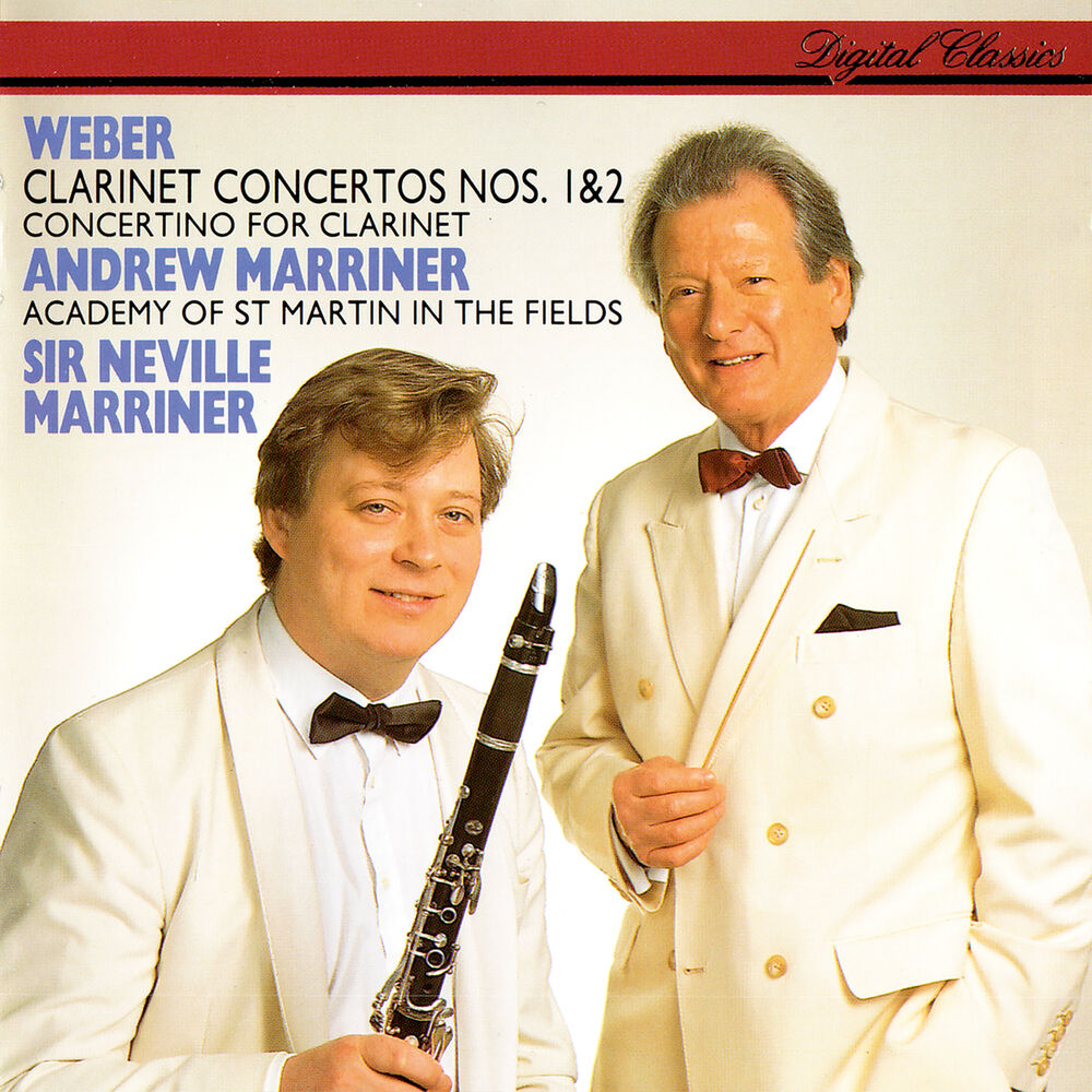 Picture of Weber: Clarinet Concertos Nos. 1 & 2; Clarinet Concertino