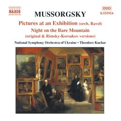 Cover of Mussorgsky: Pictures at an Exhibition