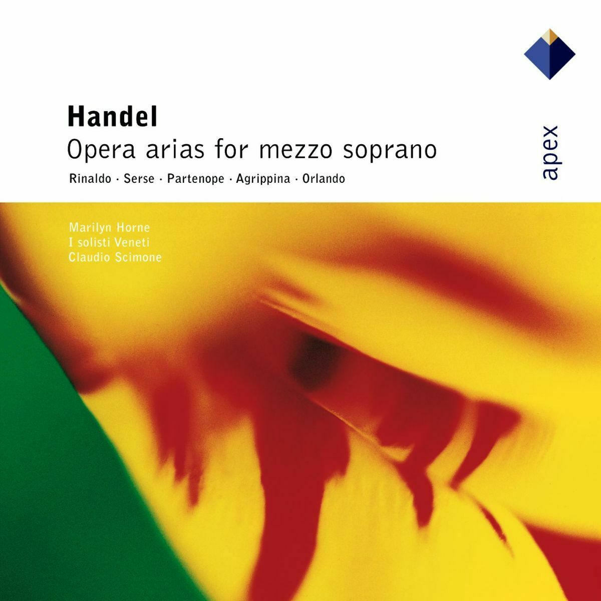 Album cover of Handel : Operatic Arias (- Apex)
