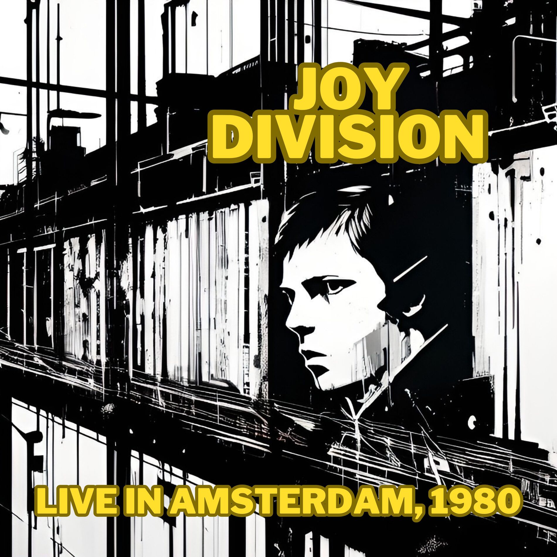 Album cover of JOY DIVISION - Live in Amsterdam 1980 (Live)