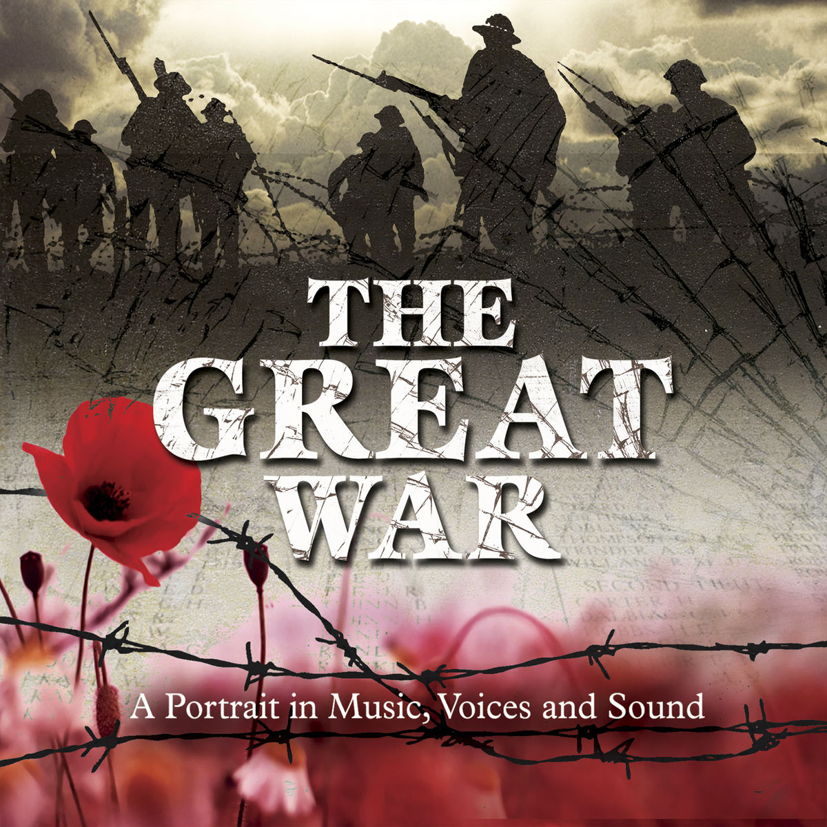 Album cover of The Great War - A Portrait in Music, Voices and Sound