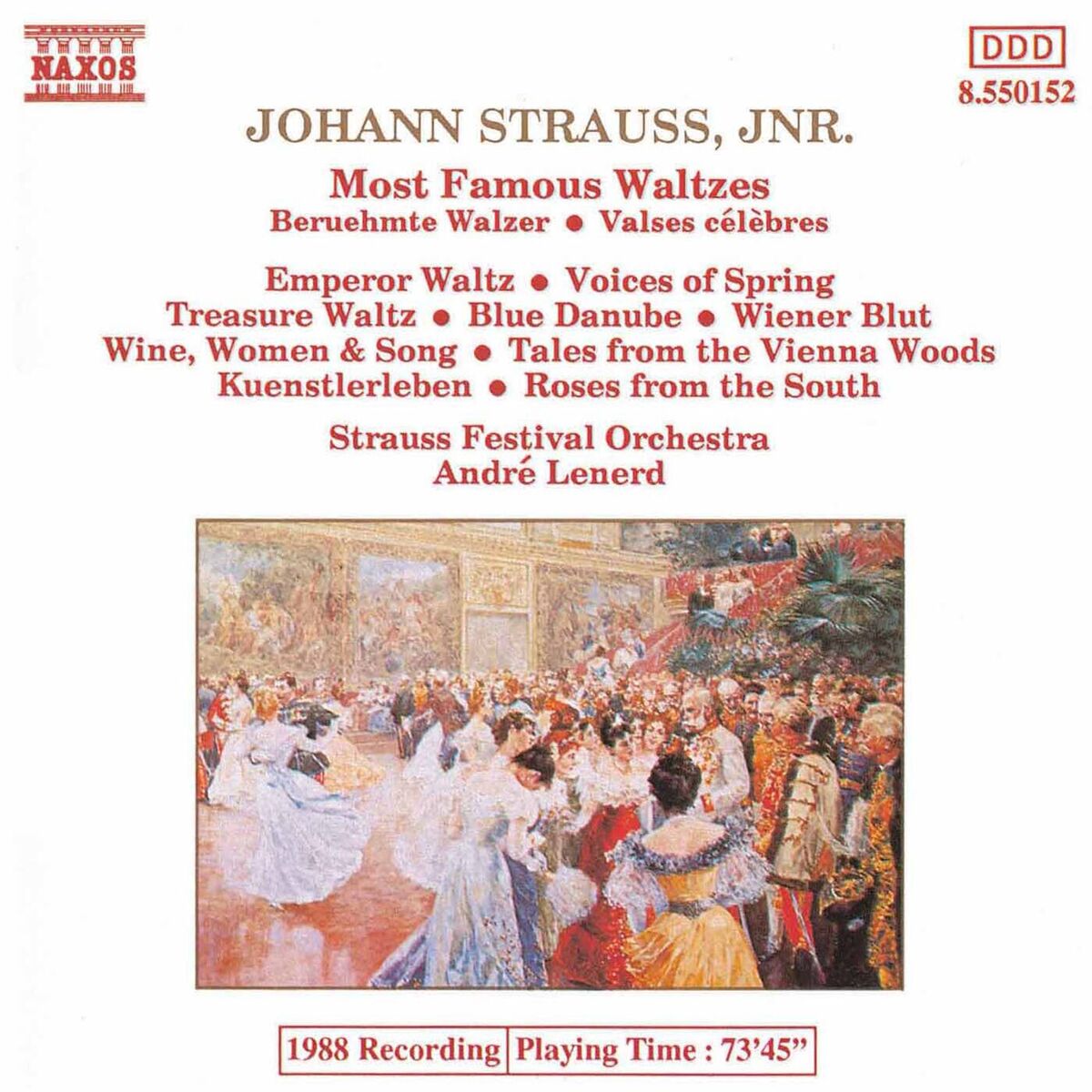 Album cover of Strauss II: Most Famous Waltzes