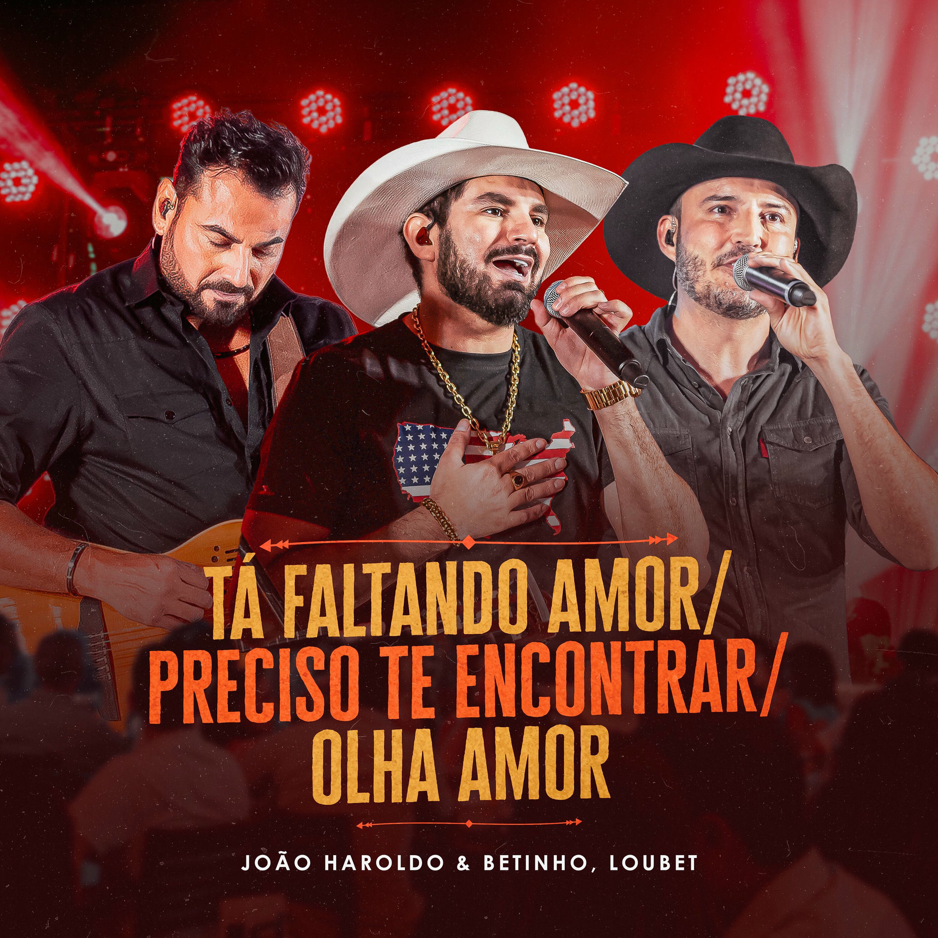 Album cover of Tá Faltando Amor / Preciso Te Encontrar / Olha Amor (Ao Vivo)