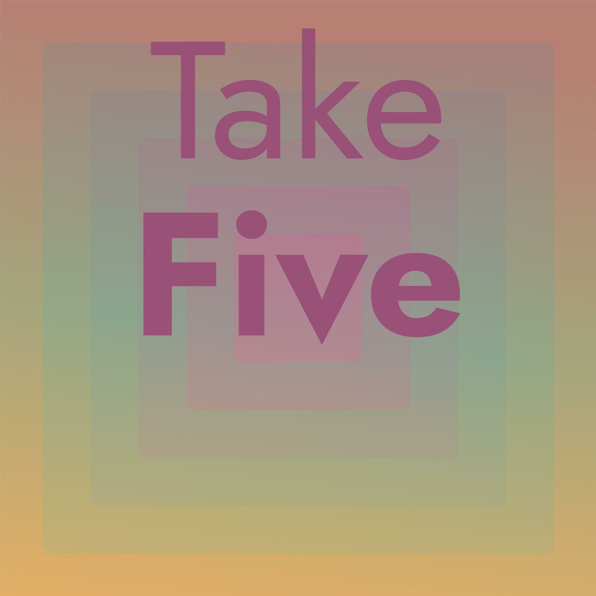 Album cover of Take Five