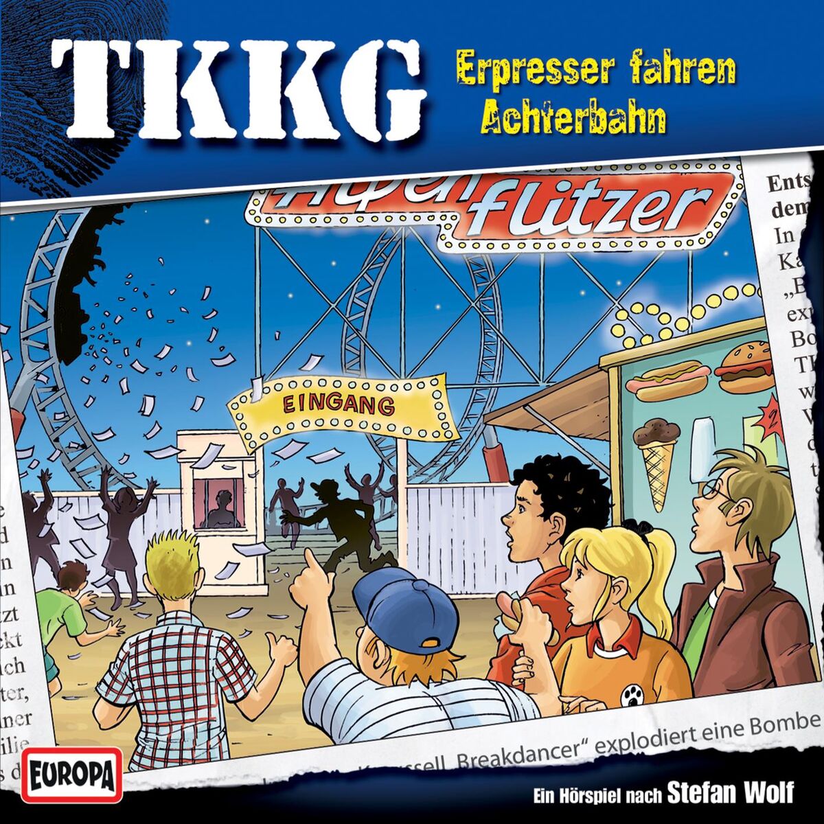 Album cover of 156/Erpresser fahren Achterbahn