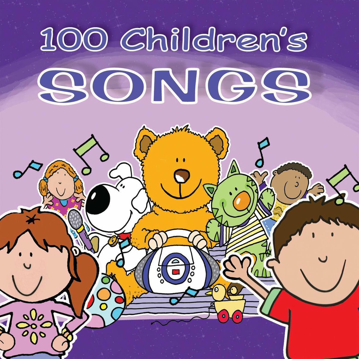 Album cover of 100 Children's Songs