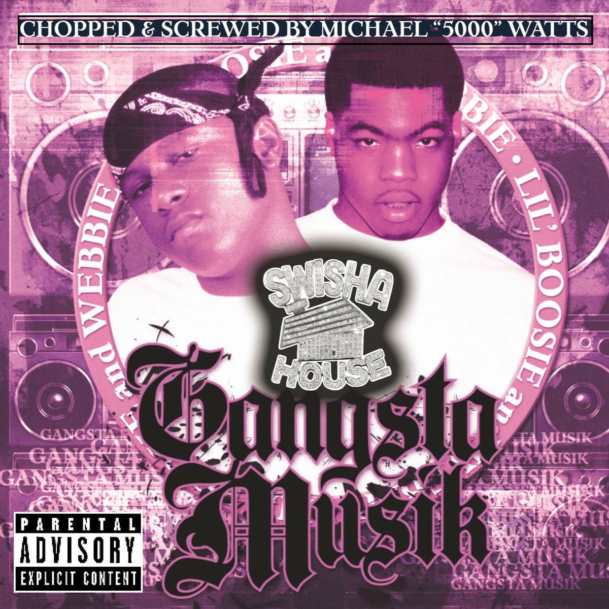 Album cover of Gangsta Musik (Chopped & Screwed)
