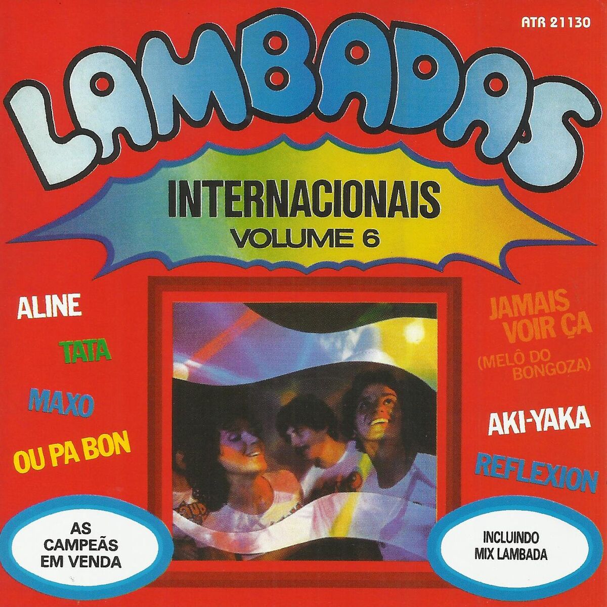 Album cover of Lambadas Internacionais, Vol. 6