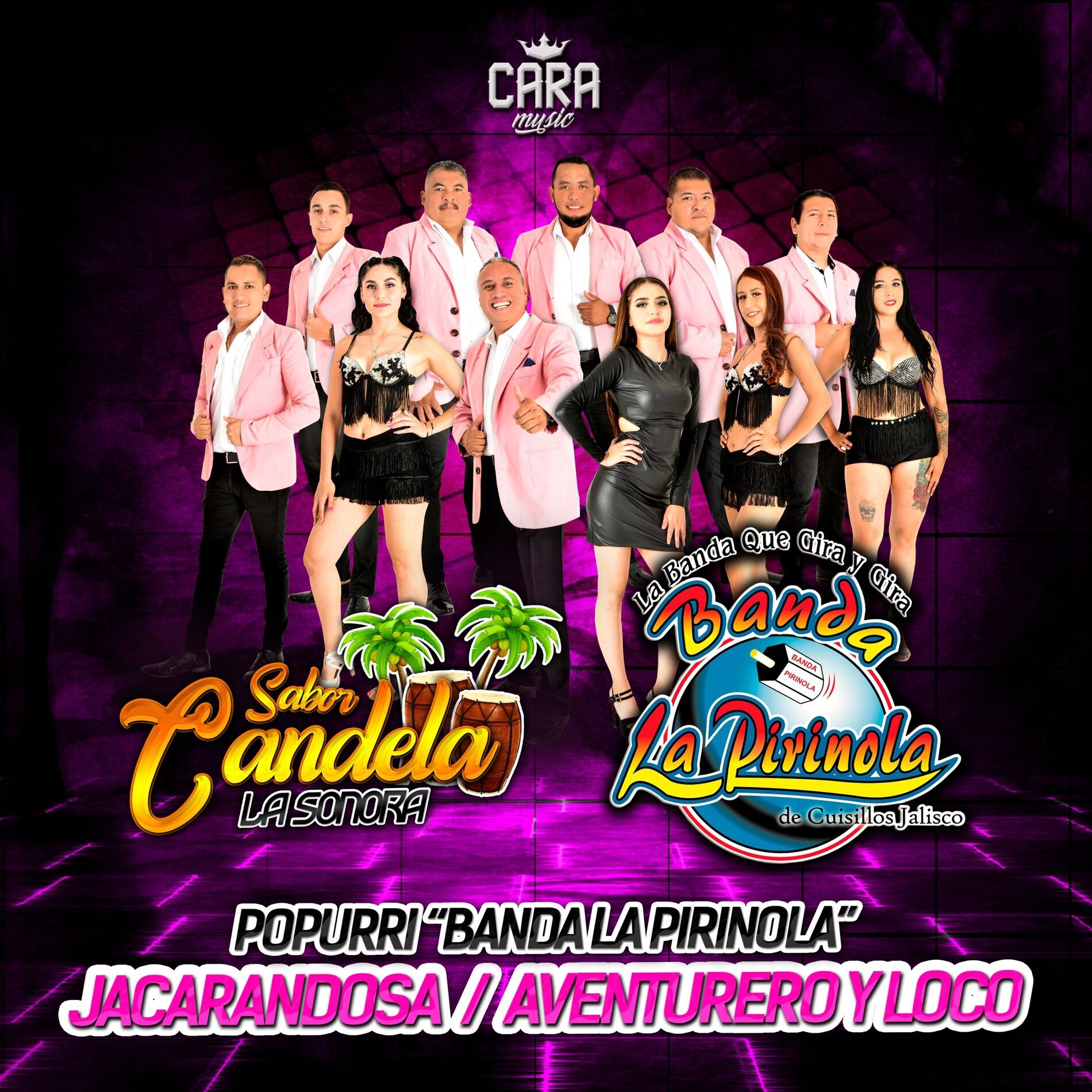 Album cover of Jacarandosa y Aventurero y Loco