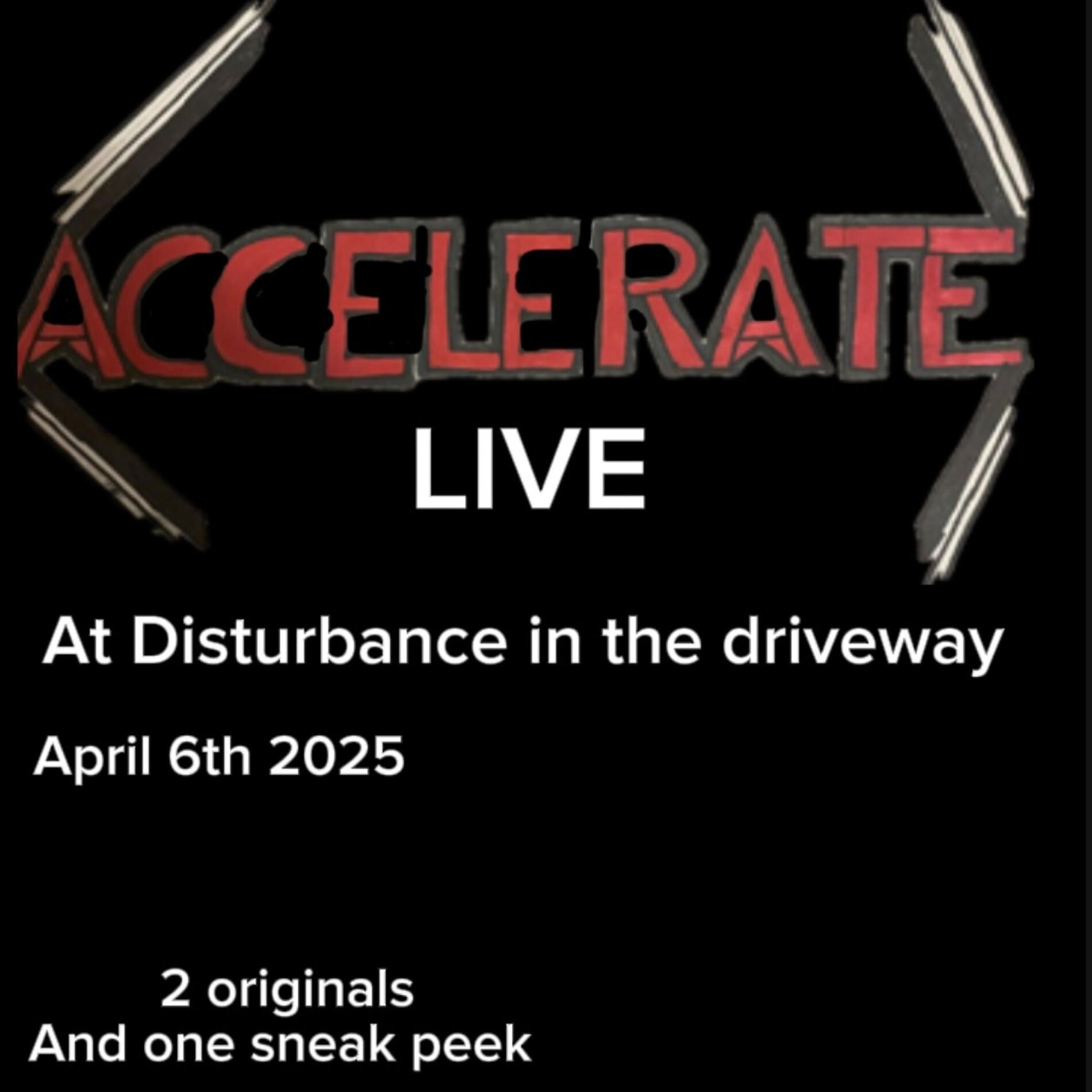 Album cover of Accelerate:Live at D.I.T.D