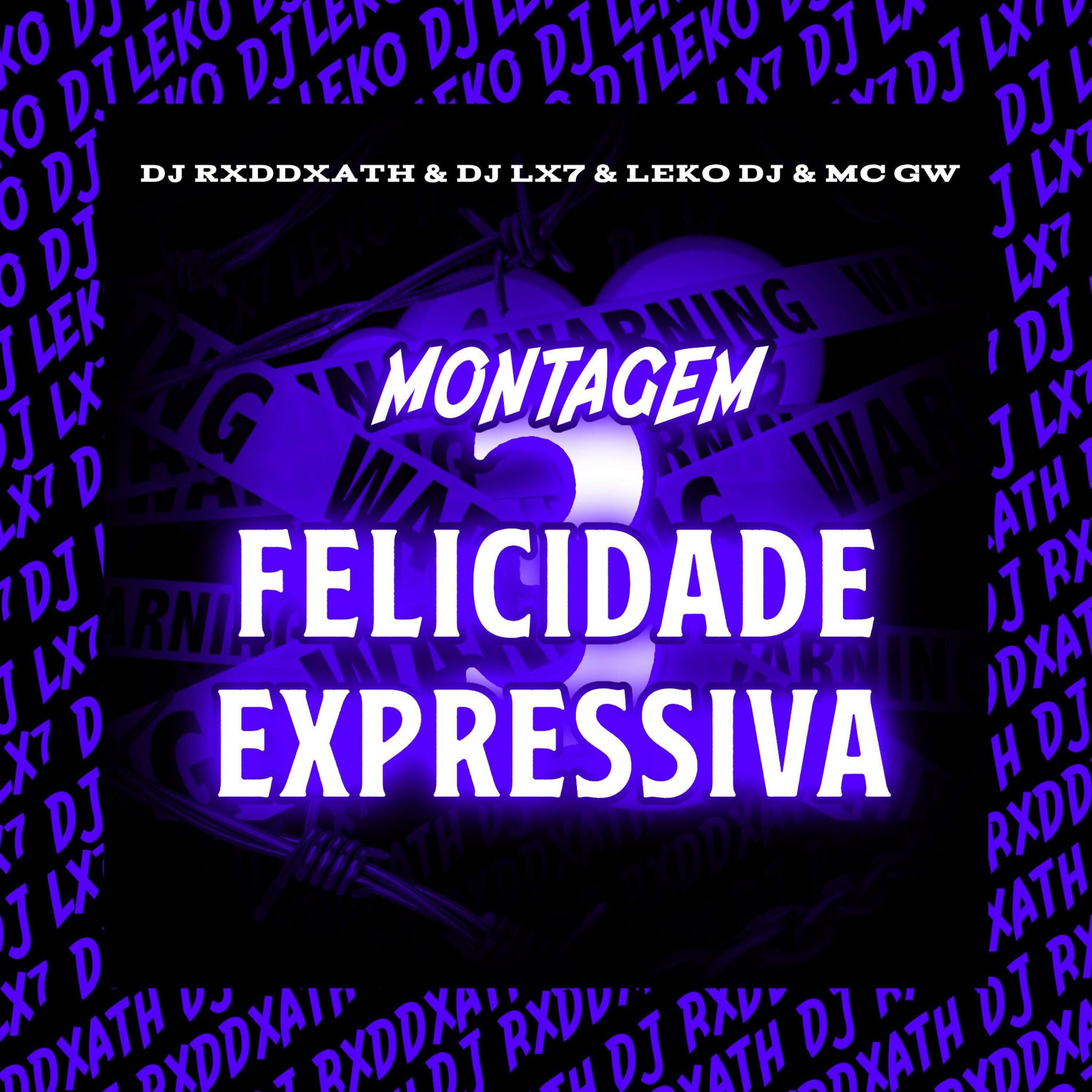 Album cover of MONTAGEM FELICIDADE EXPRESSIVA 3.0 (feat. DJ LX7 & Lekodj)
