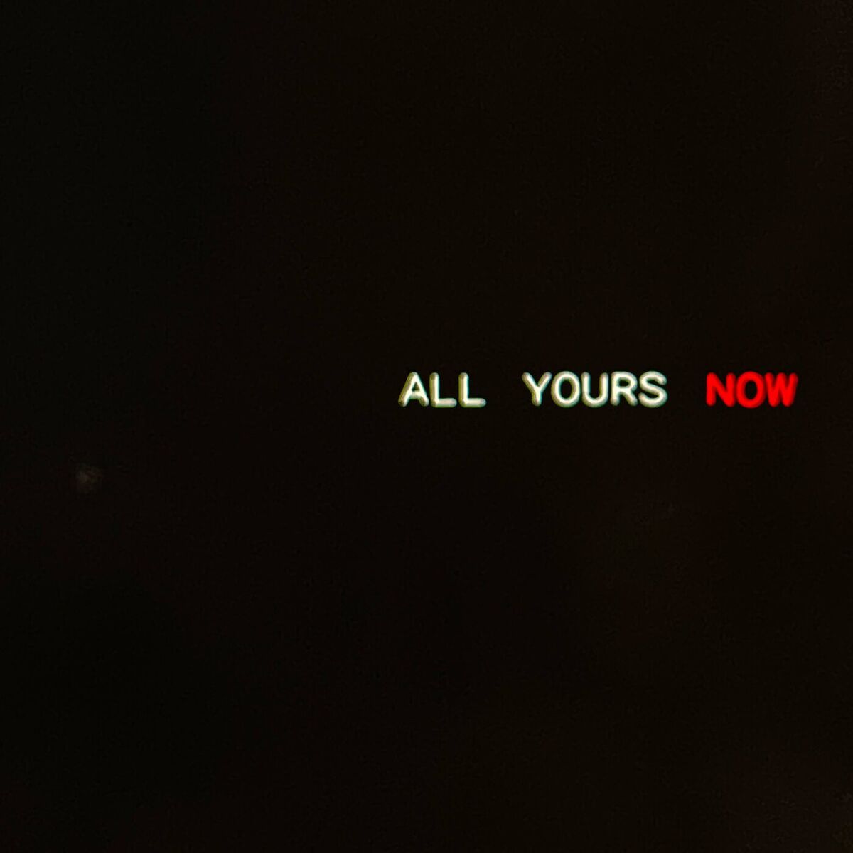 Album cover of All Yours Now