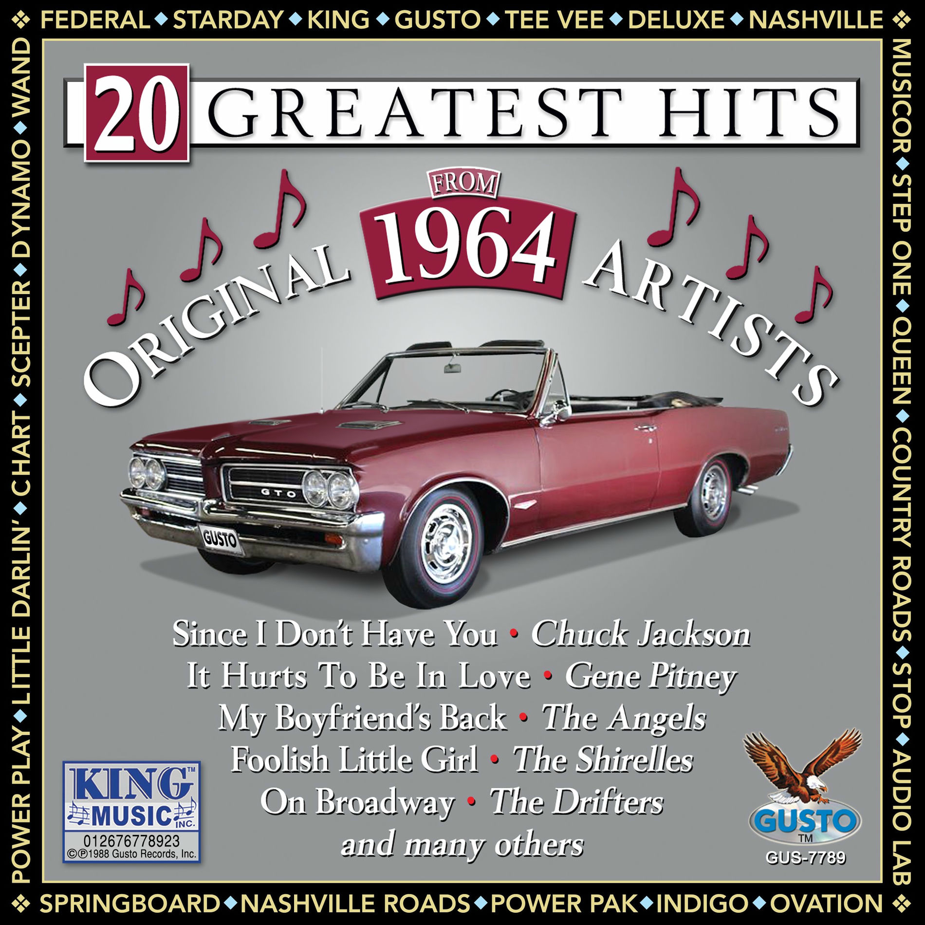 Album cover of 20 Greatest Hits: 1964