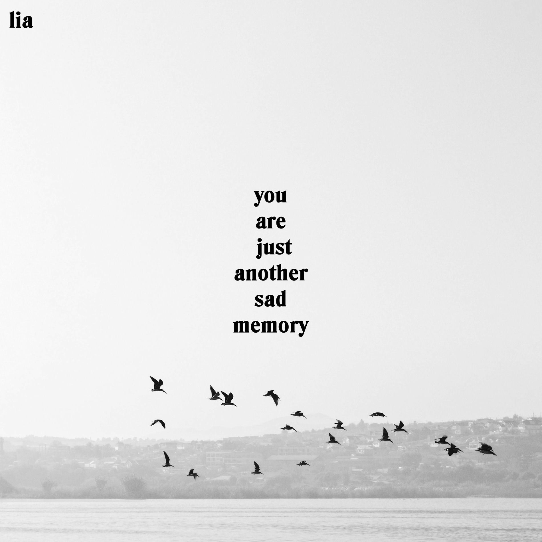 Album cover of you are just another sad memory
