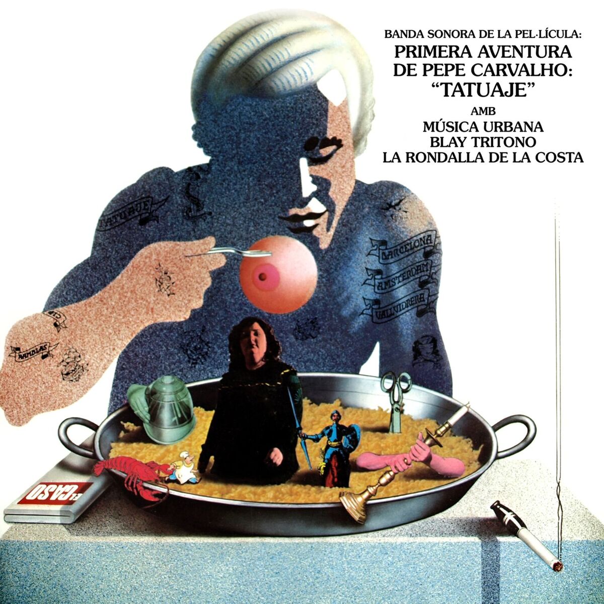 Album cover of Primera Aventura de Pepe Carvalho: Tatuaje