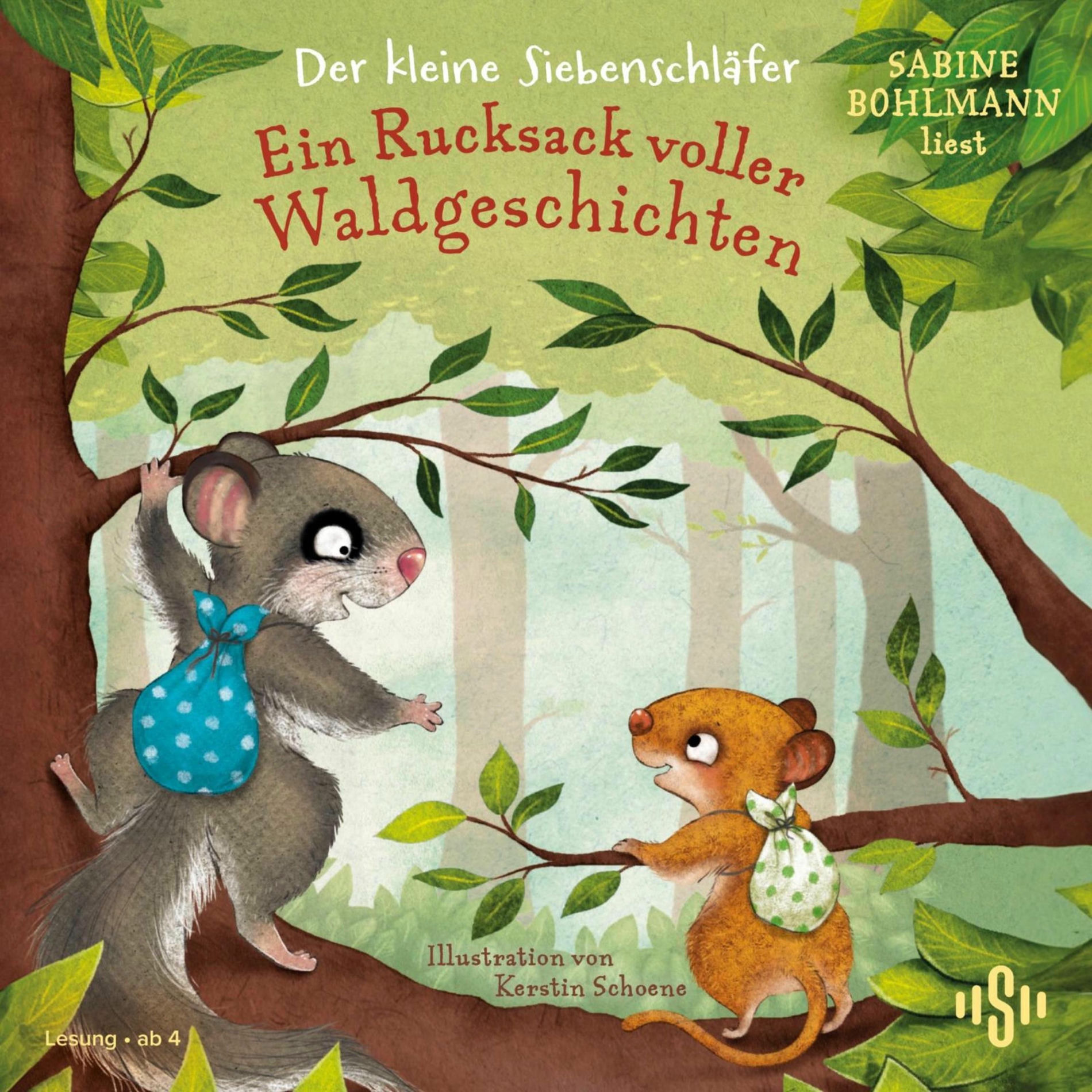 Album cover of Der kleine Siebenschläfer: Ein Rucksack voller Waldgeschichten