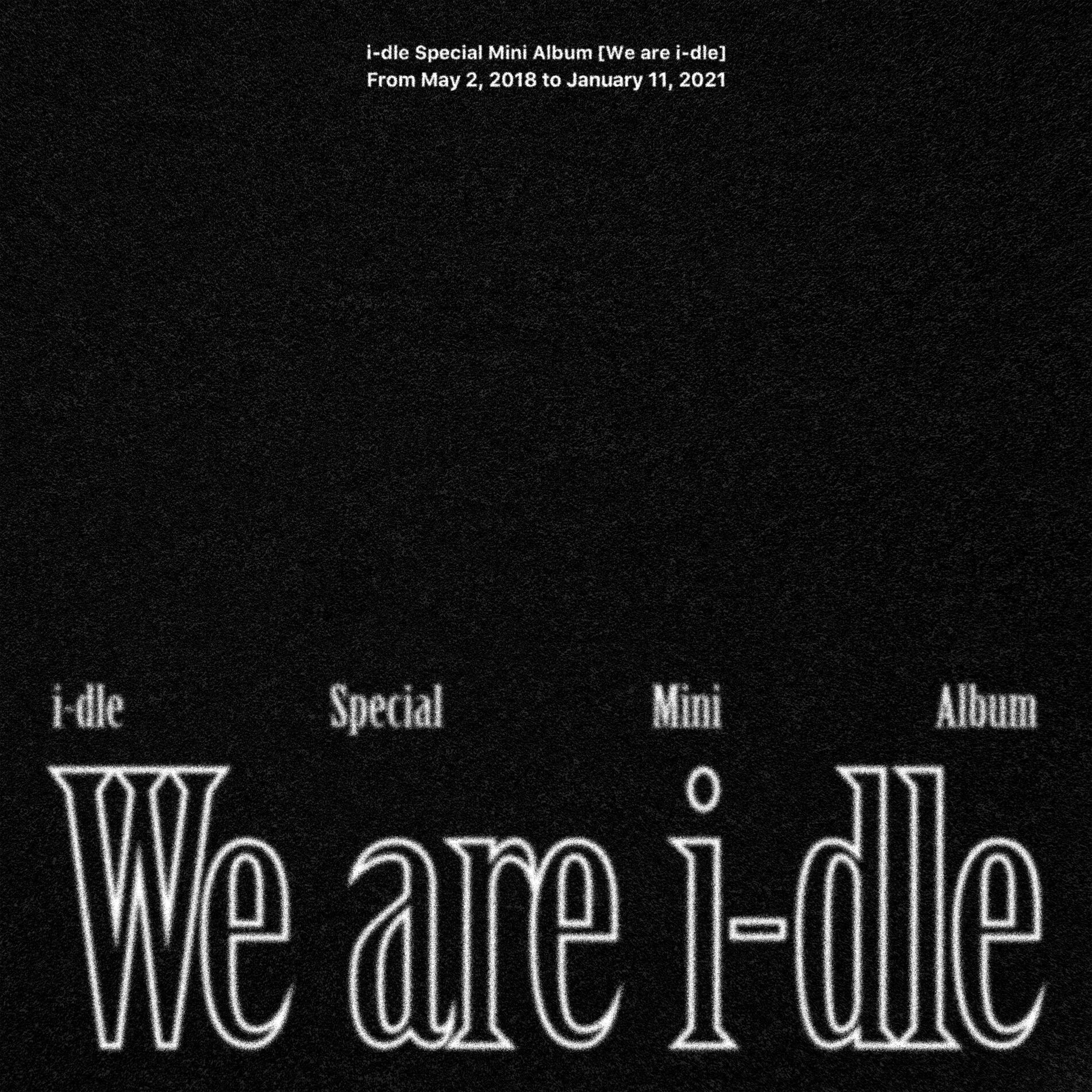 Album cover of We are i-dle