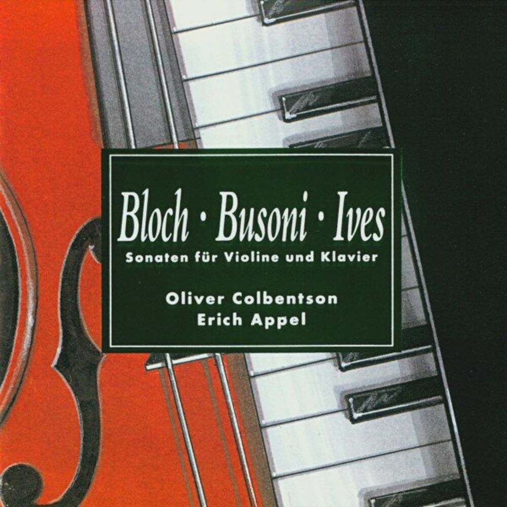 Picture of Bloch & Busoni & Ives: Sonaten für Violine und Klavier