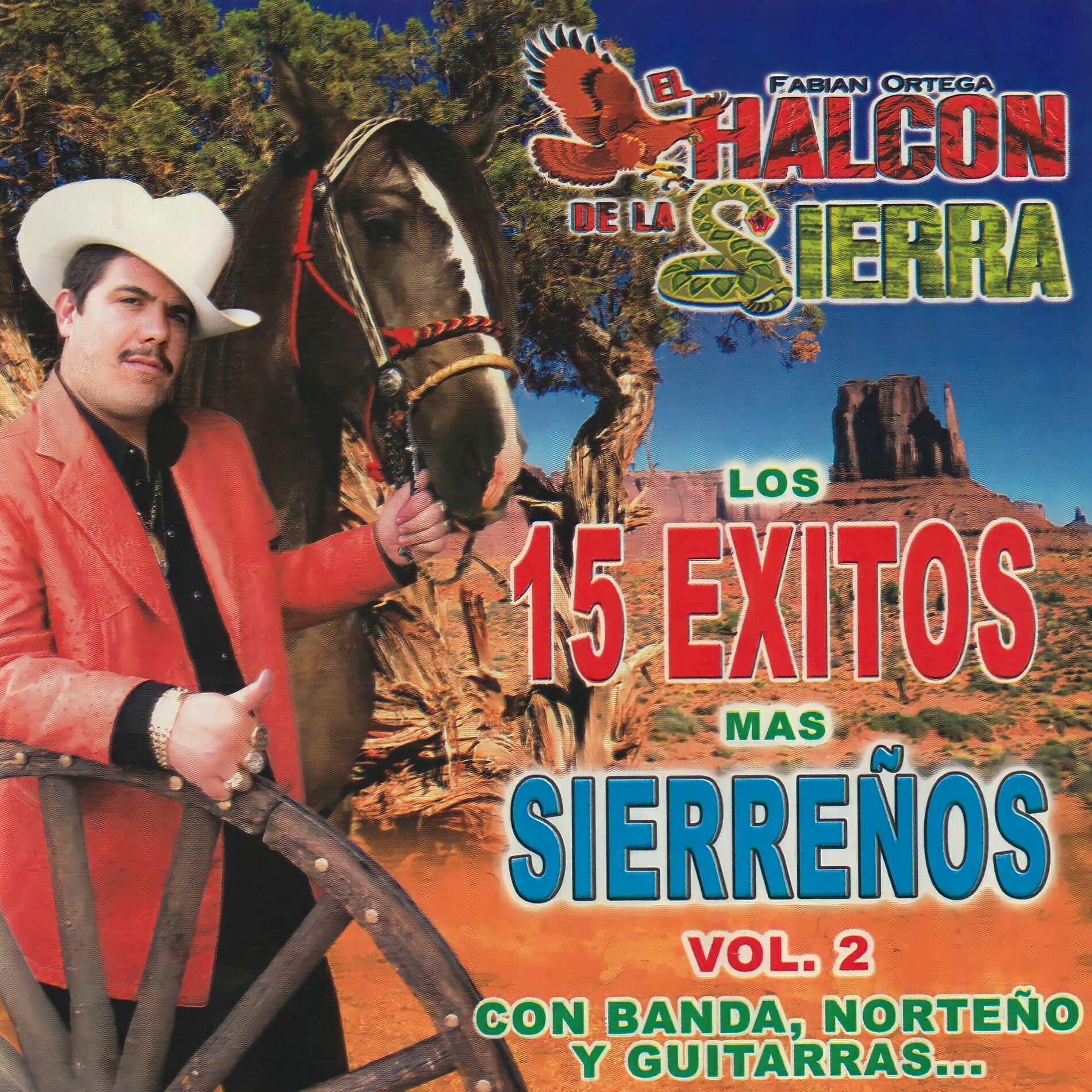 Album cover of Los 15 Exitasos Mas Sierreños (Vol.2)