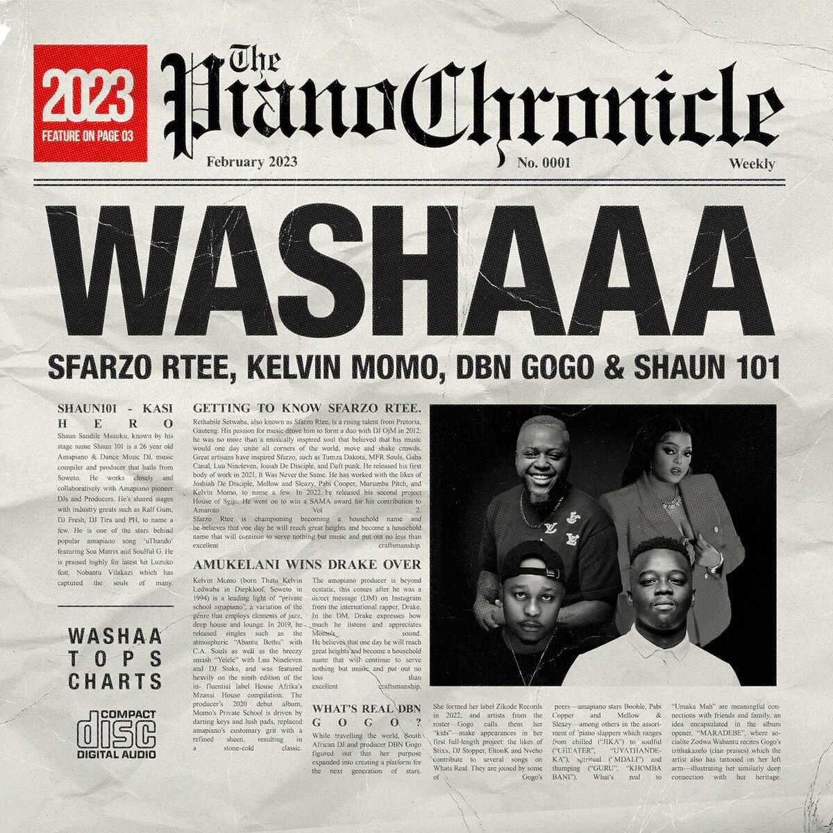 Album cover of Washaaa (feat. Shaun 101)