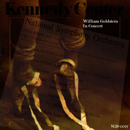 William Goldstein in Concert