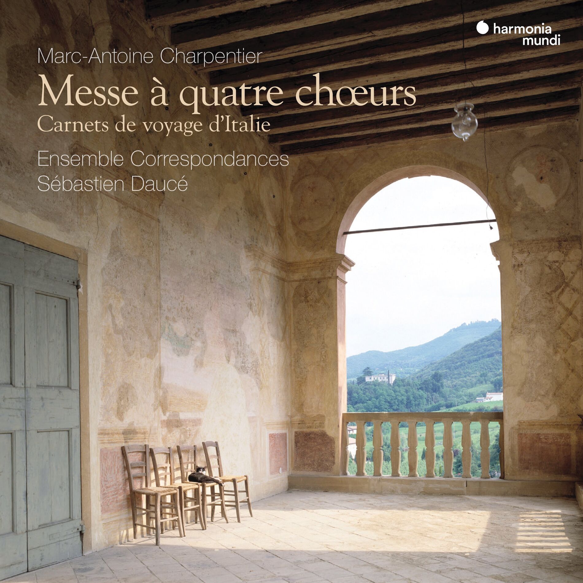 Album cover of Charpentier: Messe à quatre chœurs - Carnets de voyage d'Italie