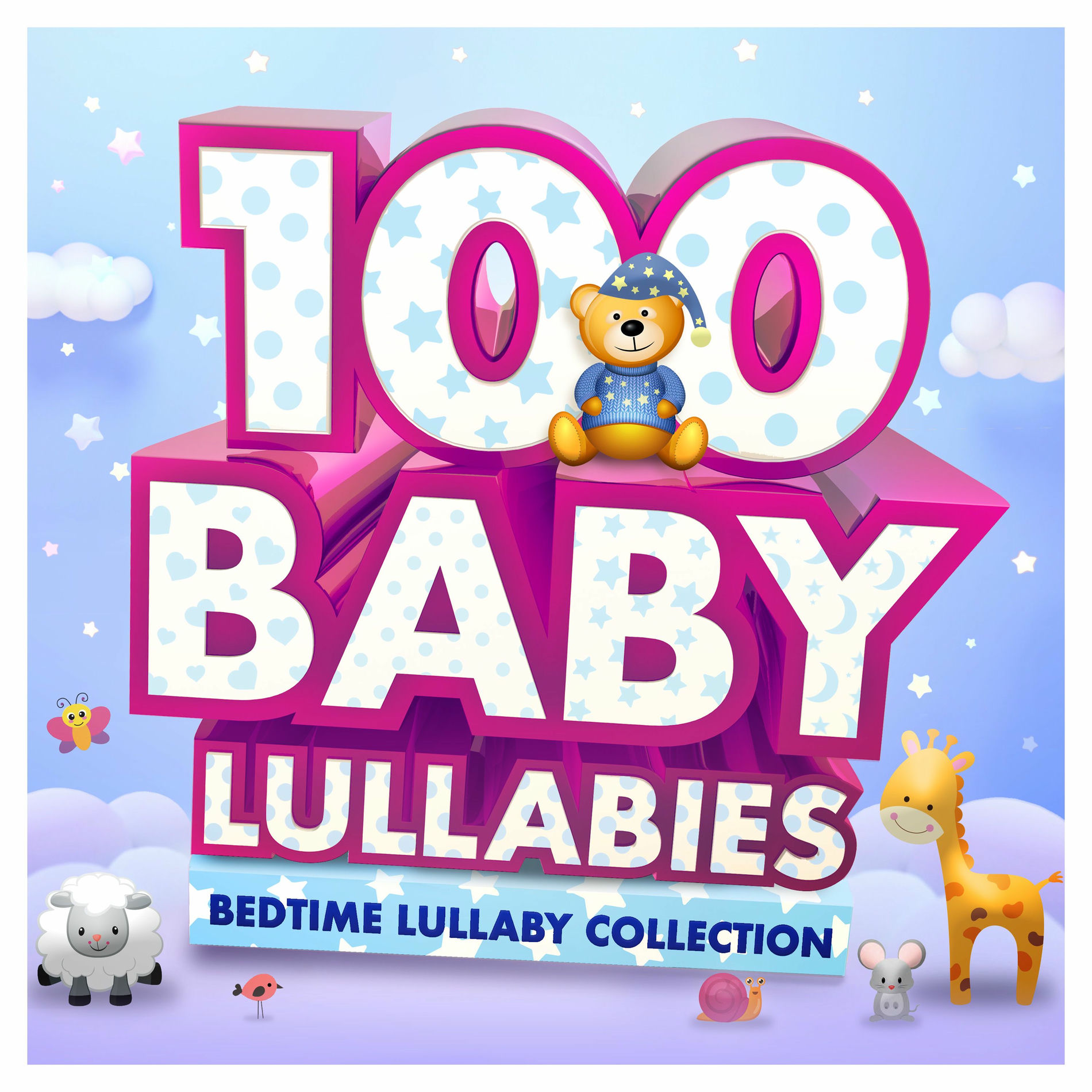 Album cover of 100 Baby Lullabies : Bedtime Lullaby Collection