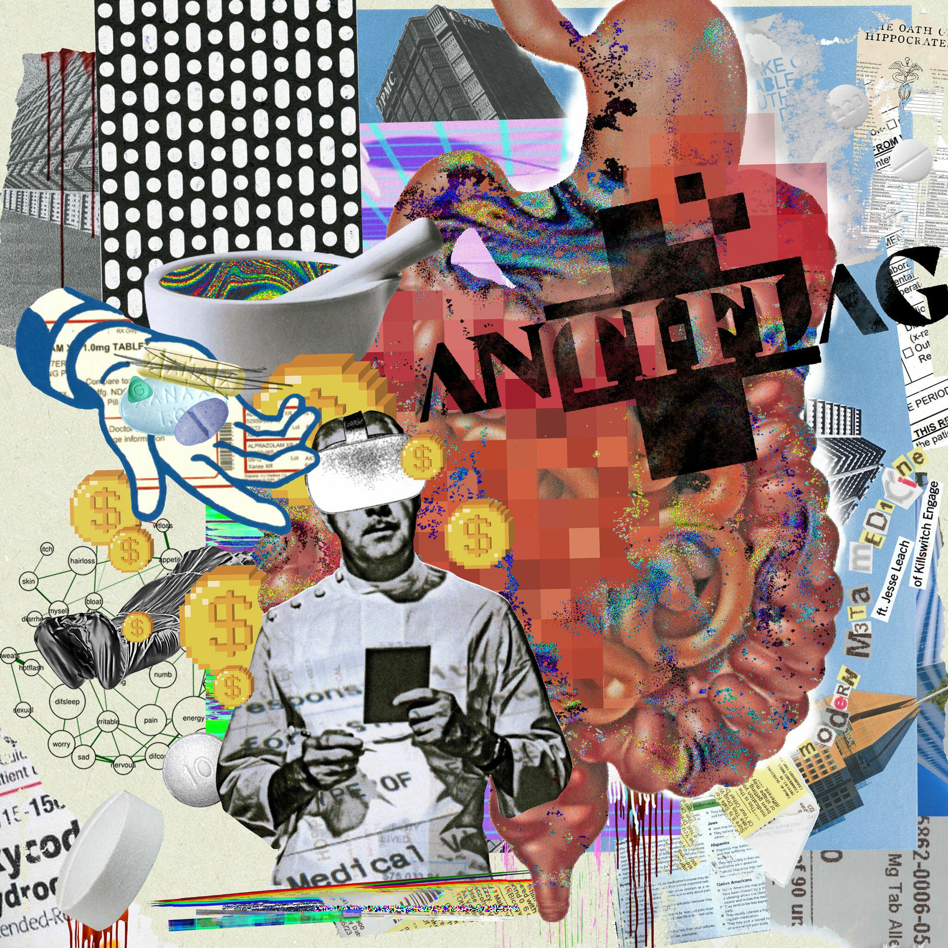 Album cover of MODERN META MEDICINE (feat. Jesse Leach of Killswitch Engage)