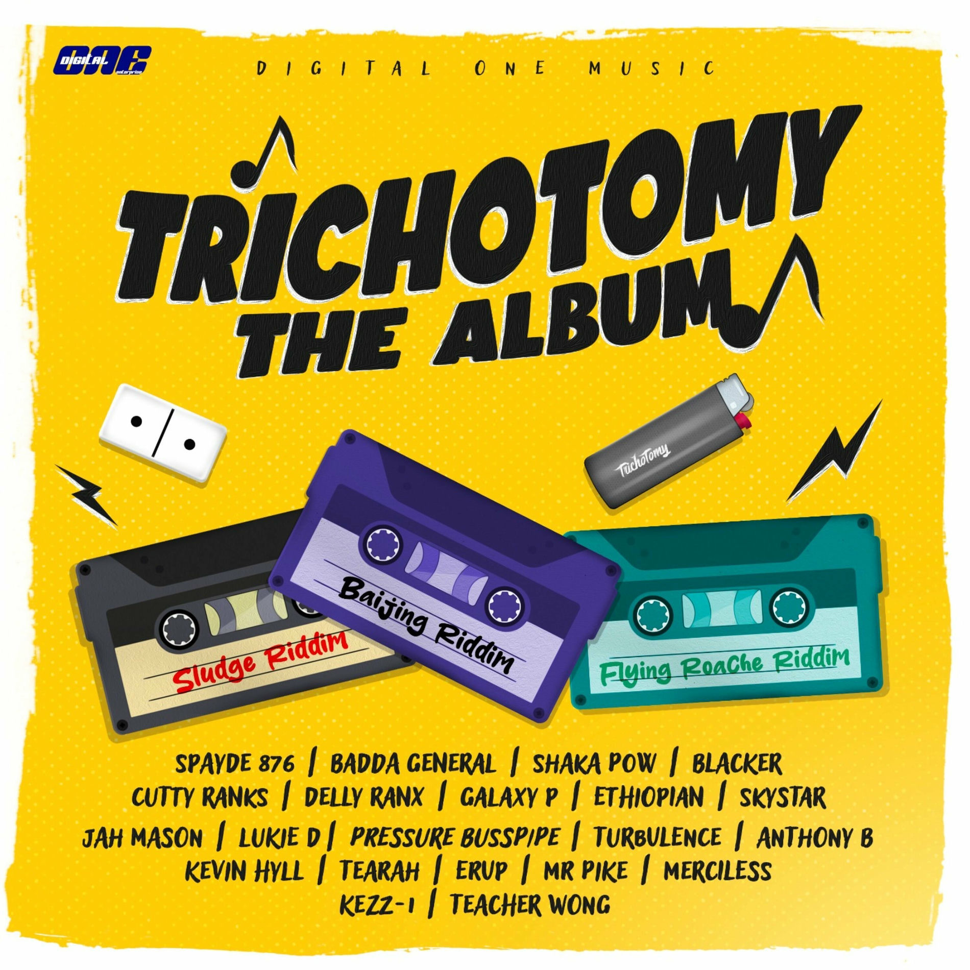 Album cover of Trichotomy the Album (Sludge Riddim / Flying Roache Riddim)Baijing Riddim / )