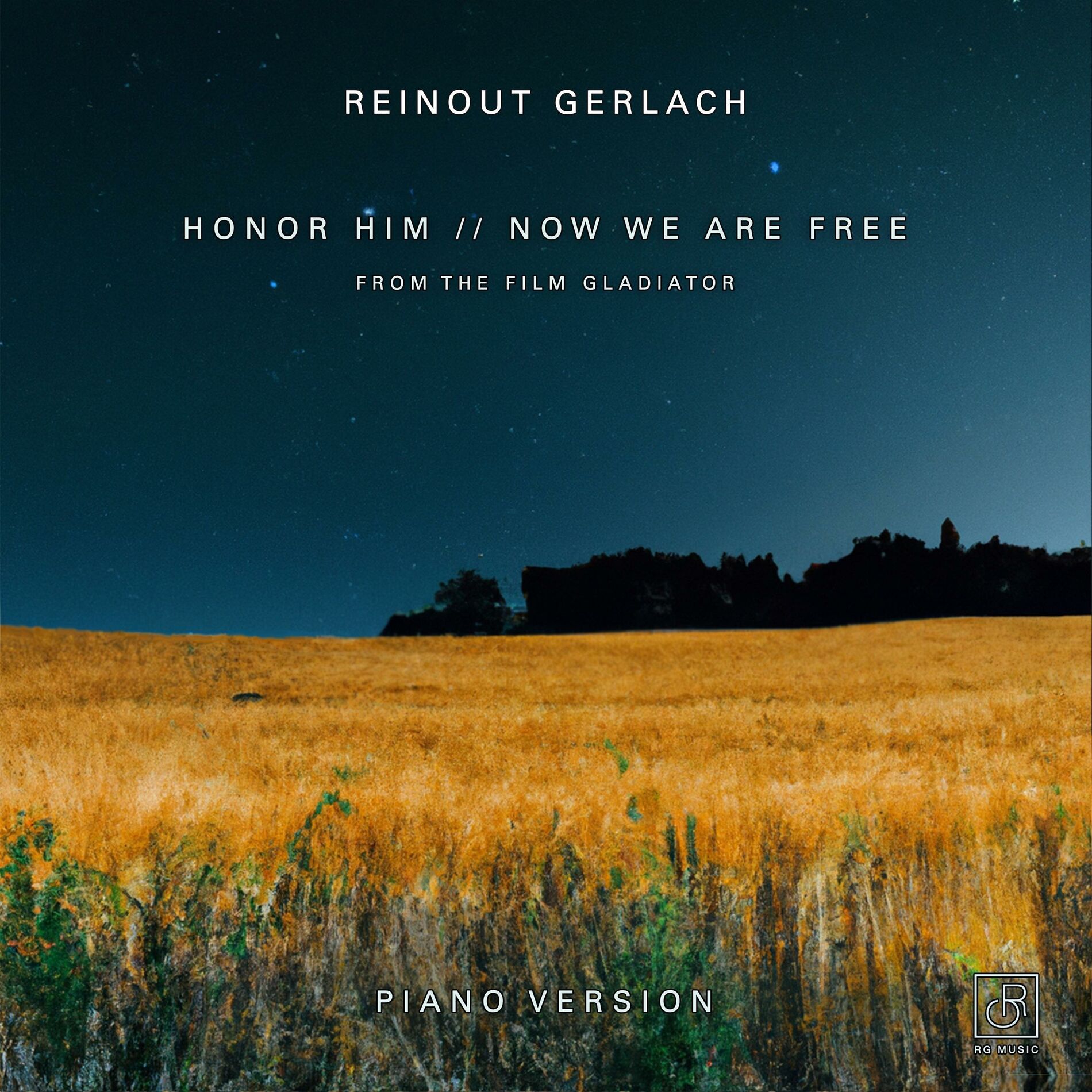 Album cover of Now We Are Free (Honor Him) Piano Version Gladiator