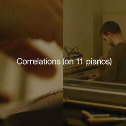 Cover of Correlations (on 11 pianos)
