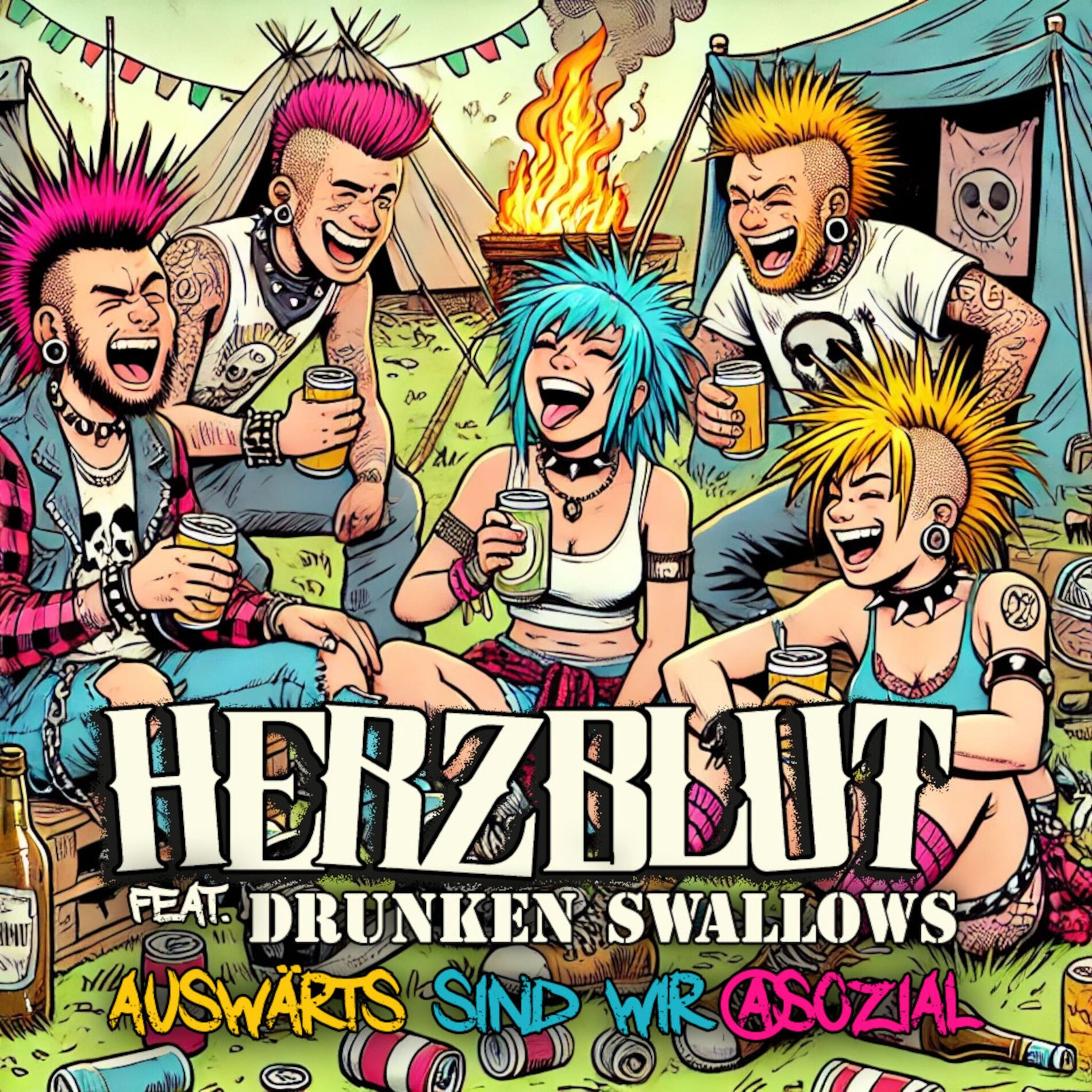 Album cover of Auswärts sind wir asozial