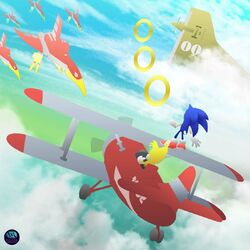 Cover of Sky Chase & Chill LoFi (From "Sonic the Hedgehog 2") (Cover)