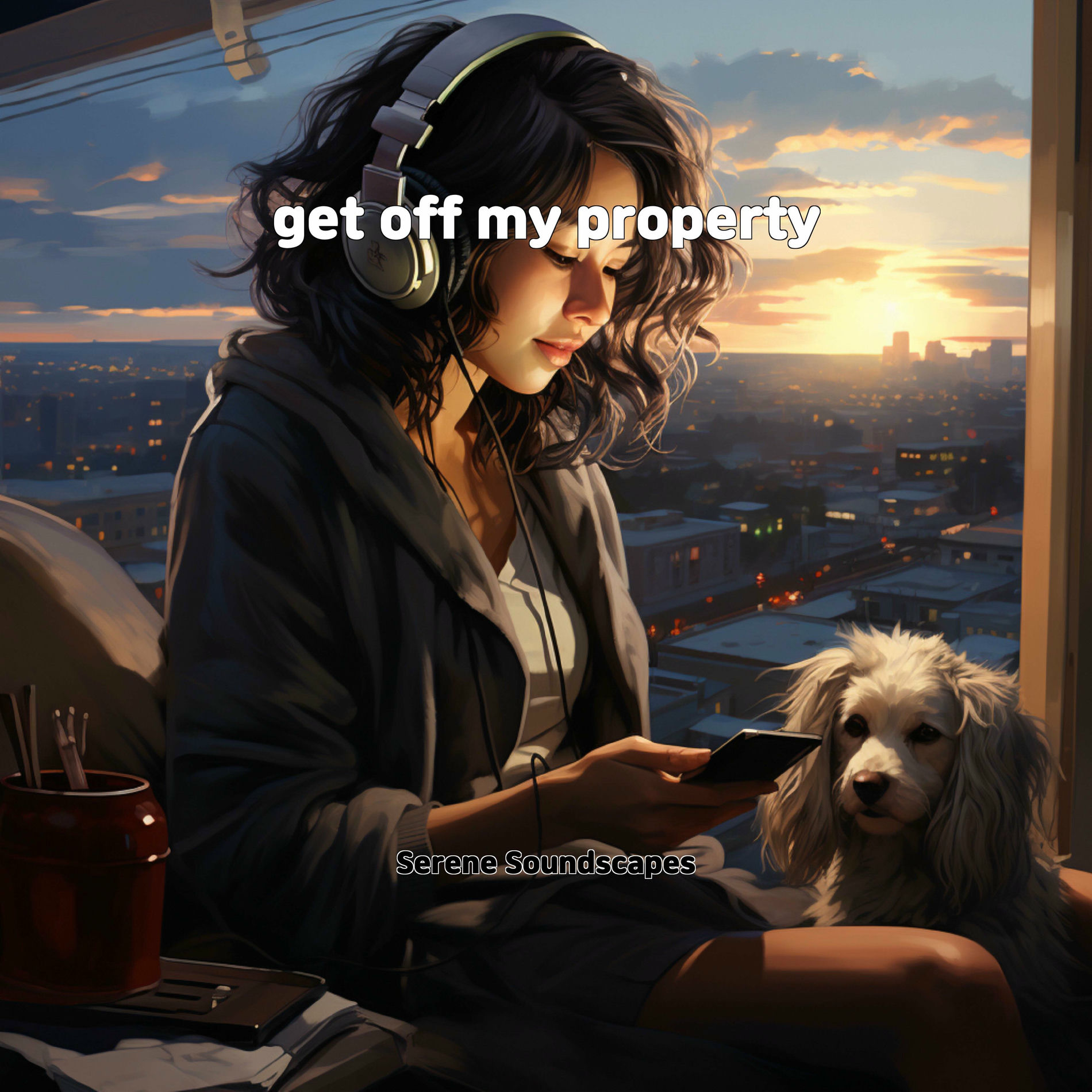 Album cover of get off my property